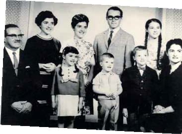 Front row: My father, Bernard Sigal, Frances (me), brothers Robert and Michael, my mother, Liesel. Back row: My sisters Selma and Marilyn, brother Peter, sister Margaret, circa 1966.