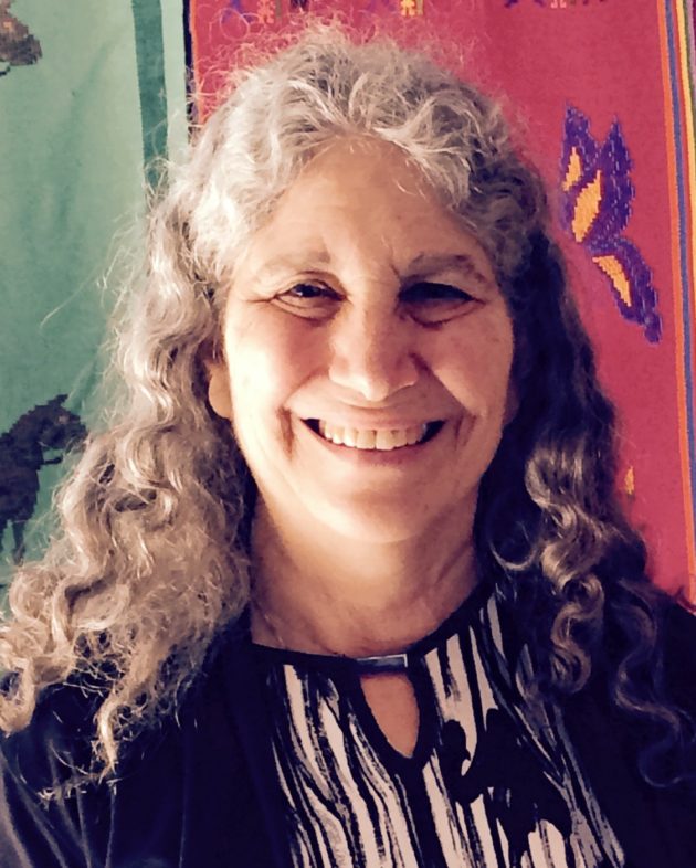 Ilana Schatz, founder of Fair Trade Judaica. Photo by Betsy Teutsch.