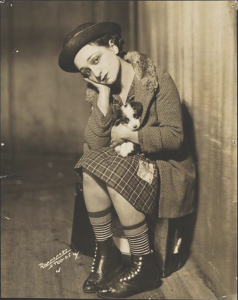Molly Picon in the “The Jolly Orphan,” 1929.